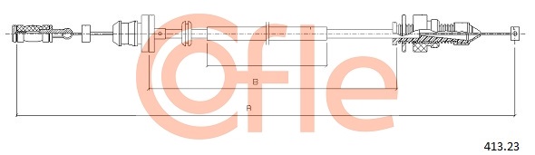 COFLE 413.23 Gaszug