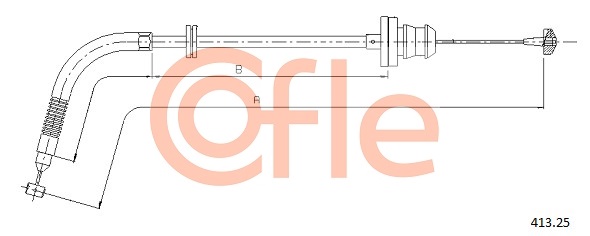 COFLE 413.25 Gaszug