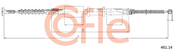 COFLE 461.14 Seilzug,...