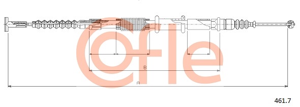 COFLE 461.7 Seilzug,...