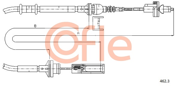 COFLE 462.3 Seilzug,...