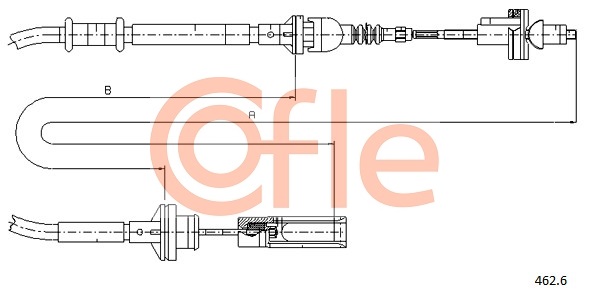 COFLE 462.6 Seilzug,...