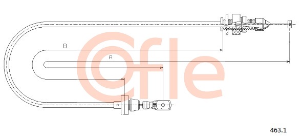 COFLE 463.1 Gaszug