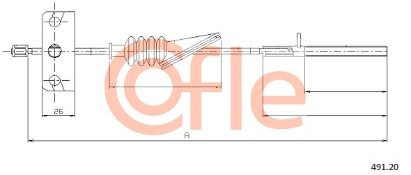 COFLE 491.20 Seilzug,...