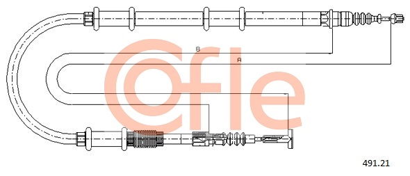 COFLE 491.21 Seilzug,...