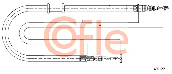 COFLE 491.22 Seilzug,...