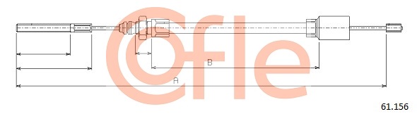 COFLE 61.156 Seilzug,...