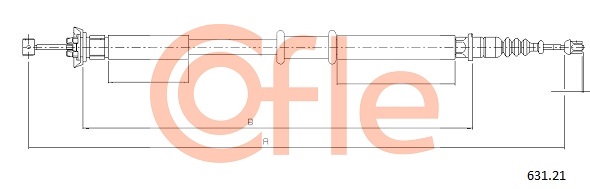 COFLE 631.21 Seilzug,...