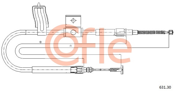 COFLE 631.30 Seilzug,...