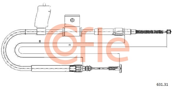 COFLE 631.31 Seilzug,...