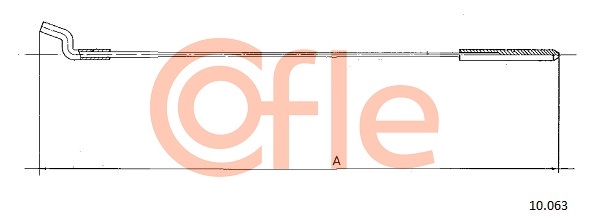 COFLE 92.10.063 Accelerator Cable