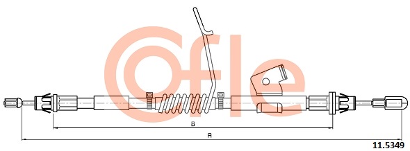 A.B.S. K18208 Tautrekk, parkeringsbrems