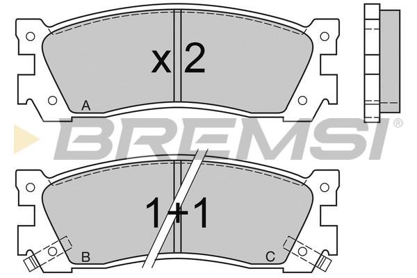 BENDIX 572248B ΣΕΤ ΤΑΚΑΚΙΑ