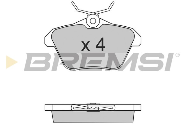 BREMSI BP2680 Kit pastiglie...