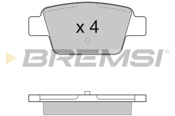 BREMSI BP2947 Kit pastiglie...