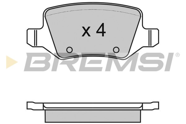 BREMSI BP2983 Kit pastiglie...