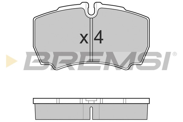 BREMSI BP3025 Kit pastiglie...