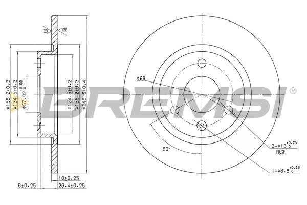 BENDIX 561682B ΣΕΤ...