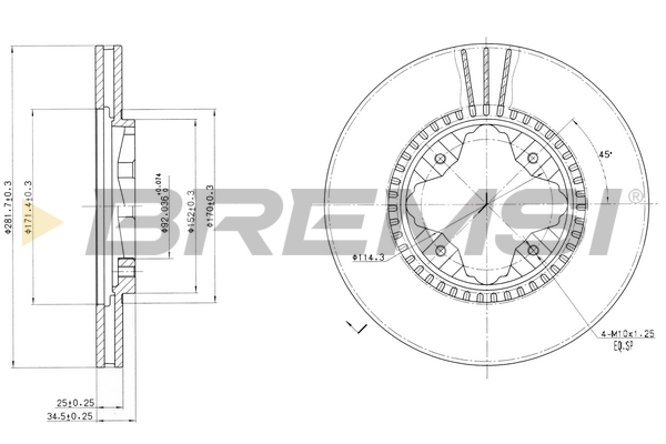 BENDIX 561712B ΣΕΤ...