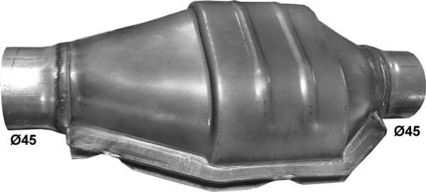 POLMO 00.255 Centre Muffler, universal