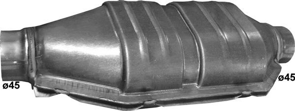 POLMO 00.258 Centre Muffler, universal