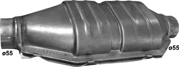 POLMO 00.260 Centre Muffler, universal