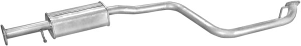 BOSAL 233-477 Midtre lydpotte