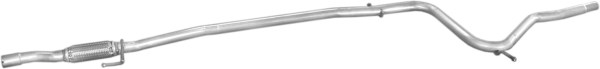 WALKER 10477 Eksosrør