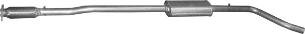 BOSAL 233-407 Midtre lydpotte