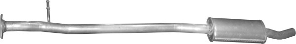 BOSAL 233-609 Midtre lydpotte