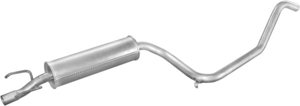 BOSAL 279-701 Midtre lydpotte