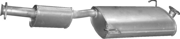 BOSAL 288-231 Midtre lydpotte