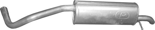 BOSAL 220-653 bakre lydpotte