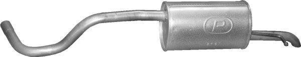 BOSAL 165-107 bakre lydpotte