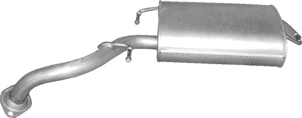BOSAL 286-181 bakre lydpotte