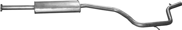 POLMO 31.013 Centre Muffler