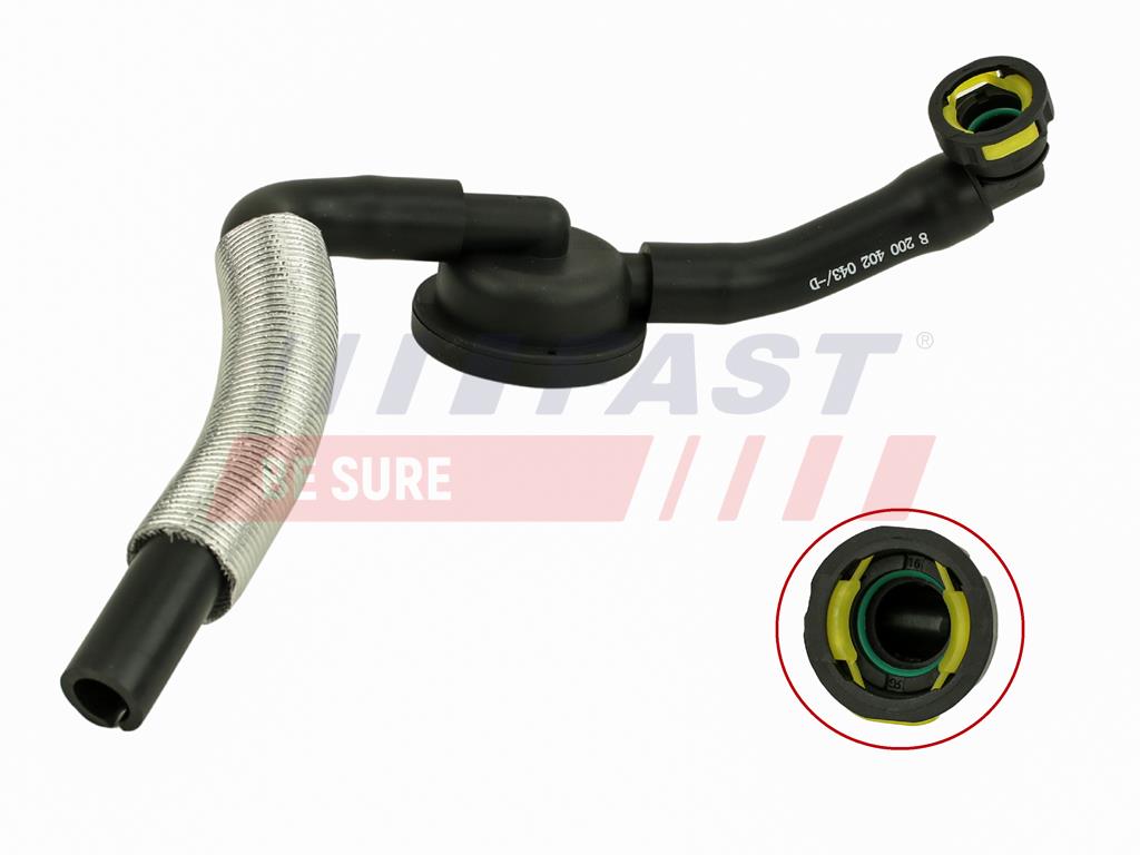 FAST FT61872 Oil Hose for OPEL