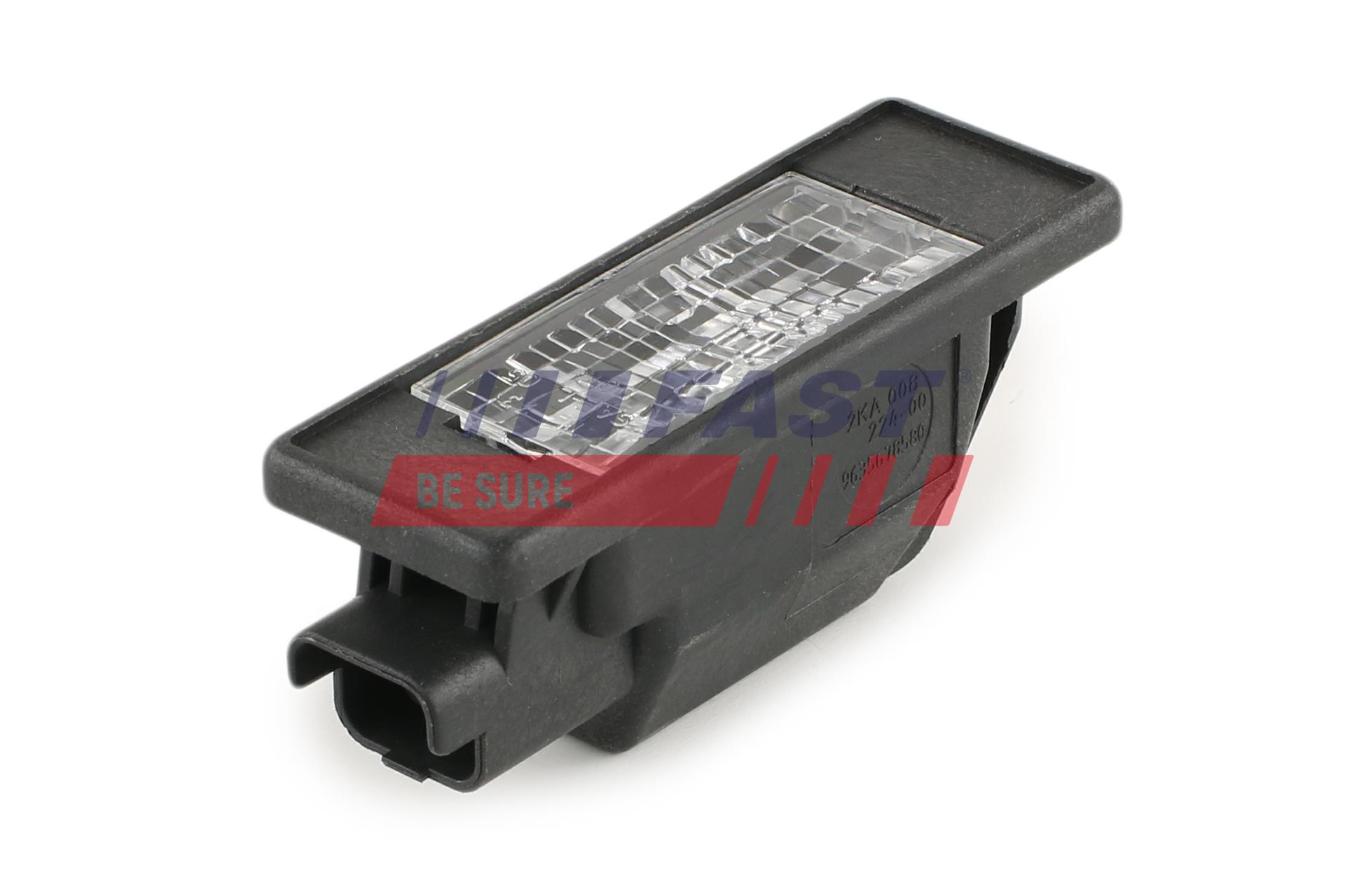 FAST FT87801 Licence Plate...