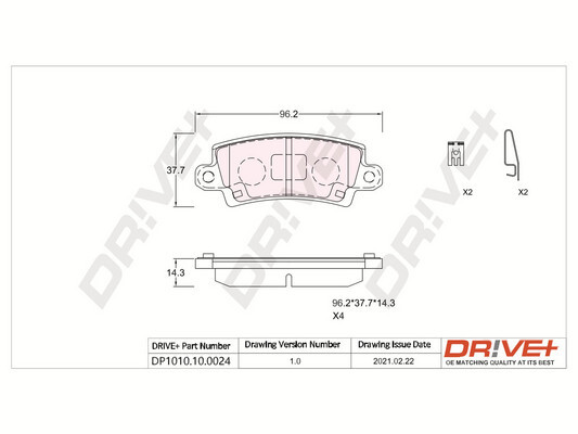 Dr!ve+ DP1010.10.0024 set...