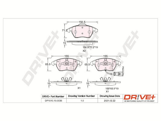 Dr!ve+ DP1010.10.0036 set...