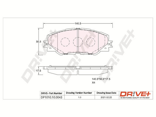 Dr!ve+ DP1010.10.0043 set...