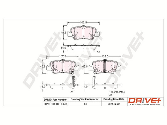 Dr!ve+ DP1010.10.0060 set...