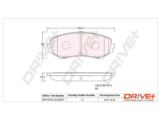 Dr!ve+ DP1010.10.0067 set...