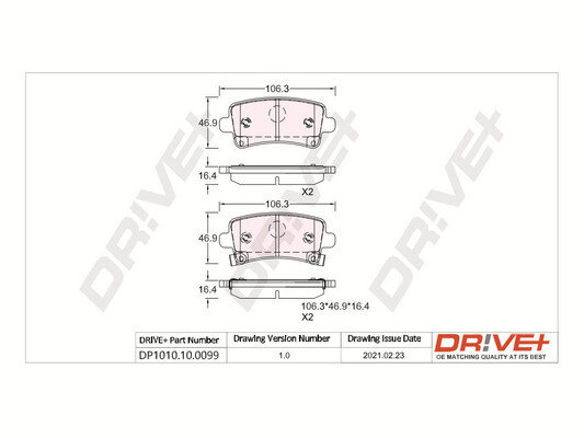 Dr!ve+ DP1010.10.0099 set...