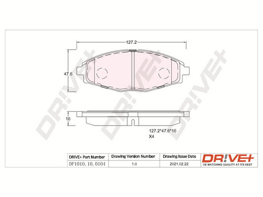 Dr!ve+ DP1010.10.0104 set...