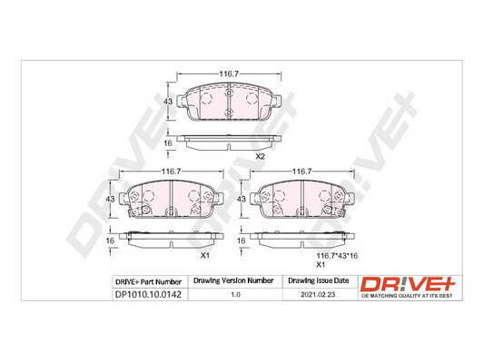 Dr!ve+ DP1010.10.0142 set...