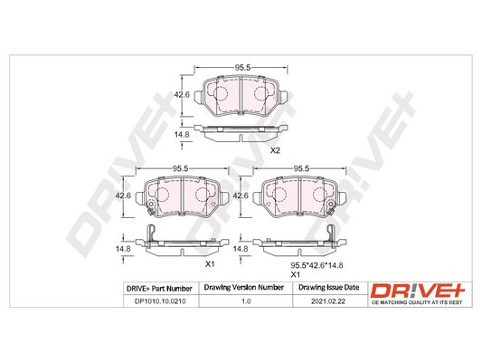 Dr!ve+ DP1010.10.0210 set...