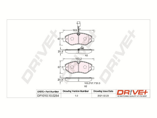 Dr!ve+ DP1010.10.0284 set...