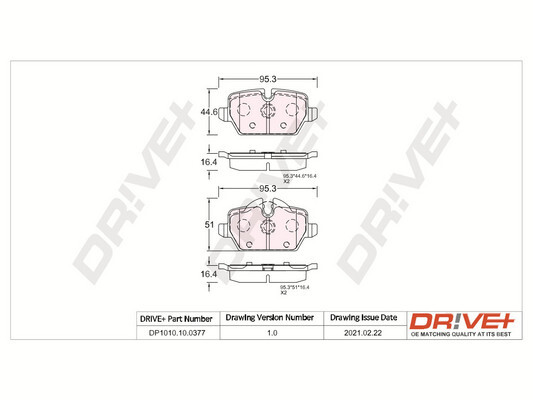 Dr!ve+ DP1010.10.0377 set...