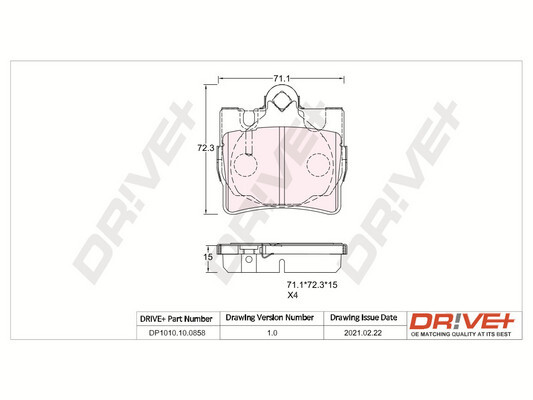 Dr!ve+ DP1010.10.0858 set...